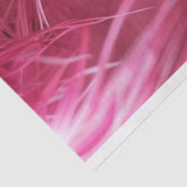 Rosa Feather Glamour Decoupage Seidenpapier (Ausschnitt)