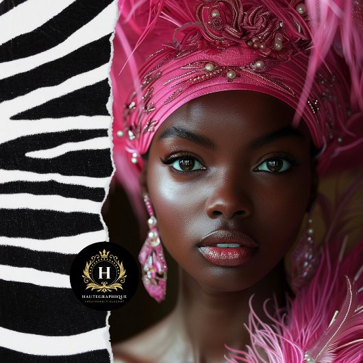 Rosa Feather Glamour Decoupage Seidenpapier