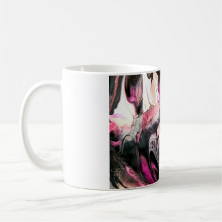 Rosa Feder Kaffeetasse
