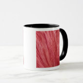 Rosa Federn Tasse (VorderseiteRechts)