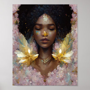 Rosa Fee 4 Fantasy Art Poster