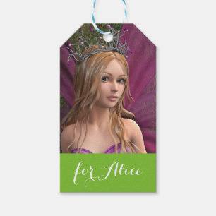 Rosa Fee Geschenkanhänger