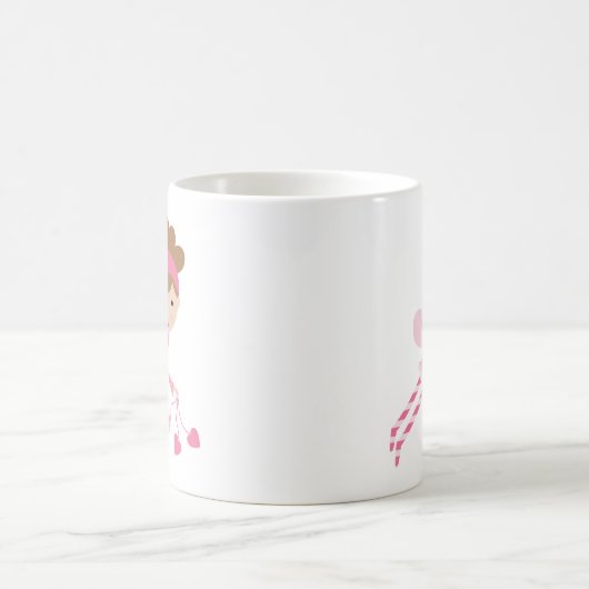Rosa Fee Kaffeetasse (Mittel)