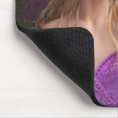 Rosa Fee Mousepad (Ecke)