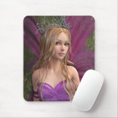Rosa Fee Mousepad (Mit Mouse)