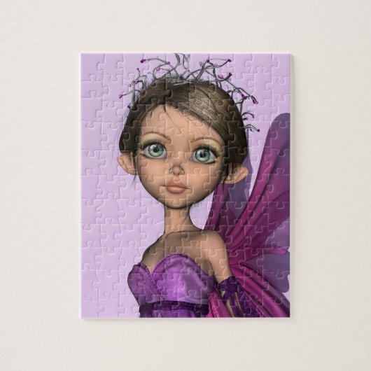 Rosa Fee Puzzle (Vertikal)