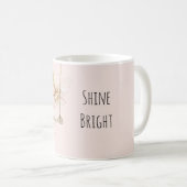 Rosa Feen auf Schaukel Kaffeetasse (VorderseiteRechts)