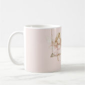 Rosa Feen auf Schaukel Kaffeetasse (Links)