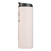 Rosa Feen auf Schaukel Thermosbecher (Nach rechts gedreht)