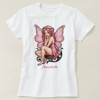 Rosa Feenprinzessin T-Shirt
