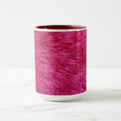Rosa Fell Druck Tasse (Zentrum)