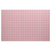 Rosa Fensterscheiben-Karo kariert Stoff (Fat Quarter (45,7 x 55,9 cm))