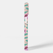 Rosa fette Blumen Case-Mate iPhone Hülle (Rückseite / Rechts)