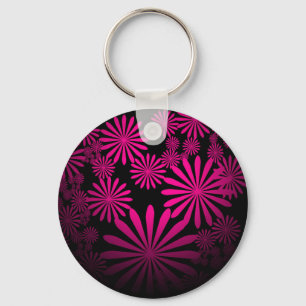 Rosa Feuerwerk Schlüsselanhänger