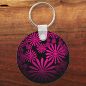 Rosa Feuerwerk Schlüsselanhänger (Vorderseite)