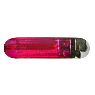rosa Feuerzeug Skateboard