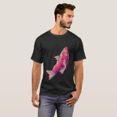 Rosa Fisch, Fisch T-Shirt (Vorne ganz)