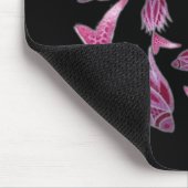 Rosa Fisch-Kreislaufmousepad Mousepad (Ecke)