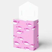 Rosa Fische Geschenkschachtel (Geöffnet)