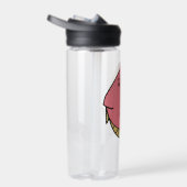 Rosa Fische mit gelben Flossen Trinkflasche (Rechts)