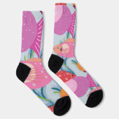 Rosa Fische Socken (Rechts)