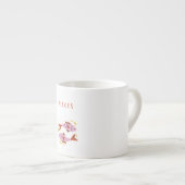Rosa Fische, Sternzeichen, Sternzeichen Druck Espressotasse (Vorderseite Rechts)