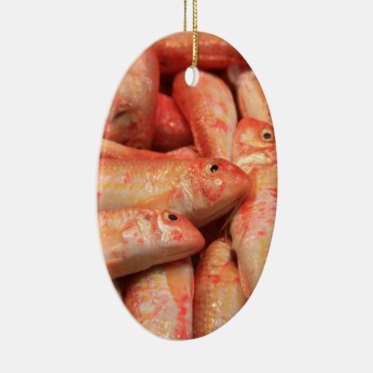 Rosa Fischschmuck Keramikornament (Rechts)