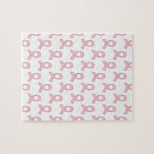 rosa Flachbild-Muster Puzzle (Horizontal)