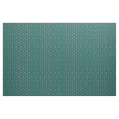 Rosa Flachstoff auf Aquamarinen Stoff (Fat Quarter (45,7 x 55,9 cm))