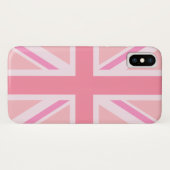 Rosa Flagge Case-Mate iPhone Hülle (Rückseite (Horizontal))