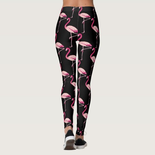 Rosa Flamingo 101 Leggings (Rückseite)