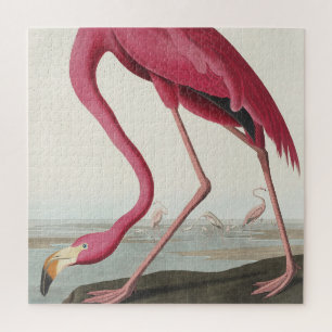 Rosa Flamingo aus Birds of America Puzzle