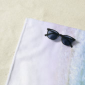 Rosa Flamingo Beach Handtuch (Beispiel)