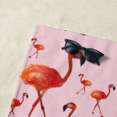 Rosa Flamingo Beach Handtuch (Beispiel)