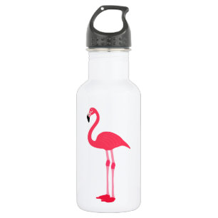 Rosa Flamingo Bird-64305 Edelstahlflasche
