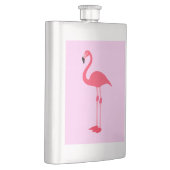 Rosa Flamingo Bird-64305 Flachmann (Rechts)