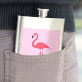 Rosa Flamingo Bird-64305 Flachmann (Beispiel)
