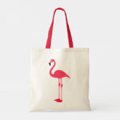 Rosa Flamingo Bird-64305 Tragetasche (Rückseite)