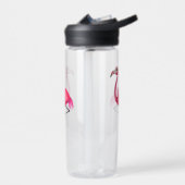 Rosa Flamingo Bird-89686 Trinkflasche (Links)