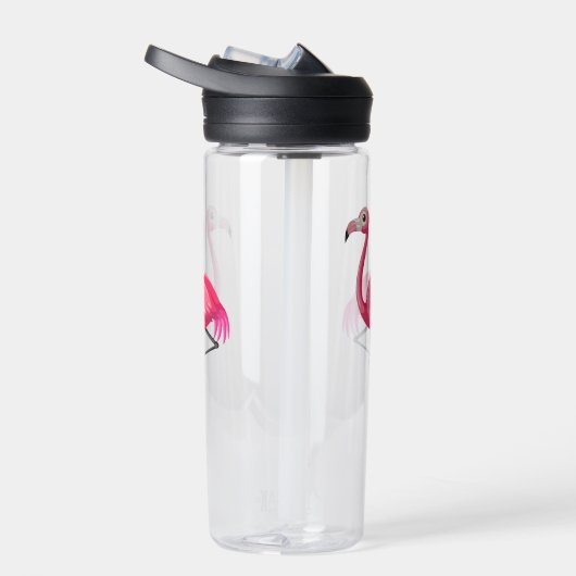 Rosa Flamingo Bird-89686 Trinkflasche (Rechts)