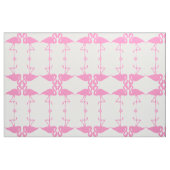 Rosa Flamingo-Bird Nähmuster Stoff (Fat Quarter (45,7 x 55,9 cm))