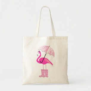 Rosa Flamingo-Budget-Tasche Tragetasche