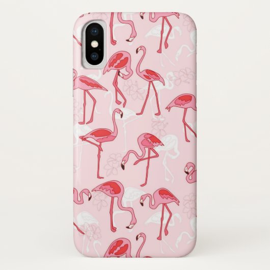 Rosa Flamingo Case-Mate iPhone Hülle (Rückseite)