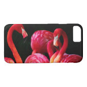 Rosa Flamingo Case-Mate iPhone Hülle (Rückseite (Horizontal))