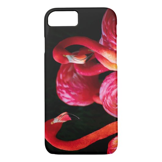 Rosa Flamingo Case-Mate iPhone Hülle (Rückseite)