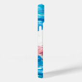 Rosa Flamingo Case-Mate iPhone Hülle (Rückseite / Rechts)