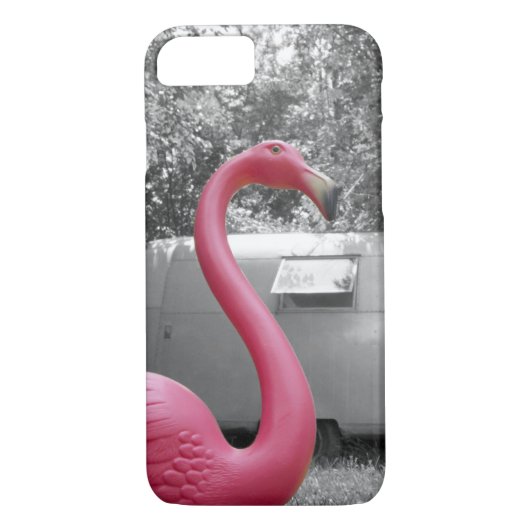 Rosa Flamingo Case-Mate iPhone Hülle (Rückseite)