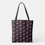 rosa Flamingo-Design - Benutzerdefinierte Multipri Tasche (Rückseite)