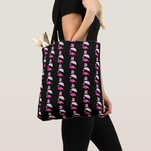 rosa Flamingo-Design - Benutzerdefinierte Multipri Tasche (Von Nahem)