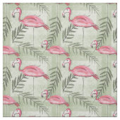 Rosa Flamingo & Fabric Stoff (Muster)